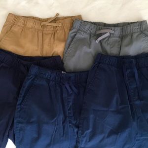 Set of 5 Boys Comfort Waist Uniform Shorts